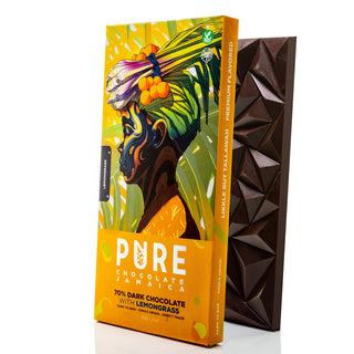 PURE Dark Chocolate with Lemongrass